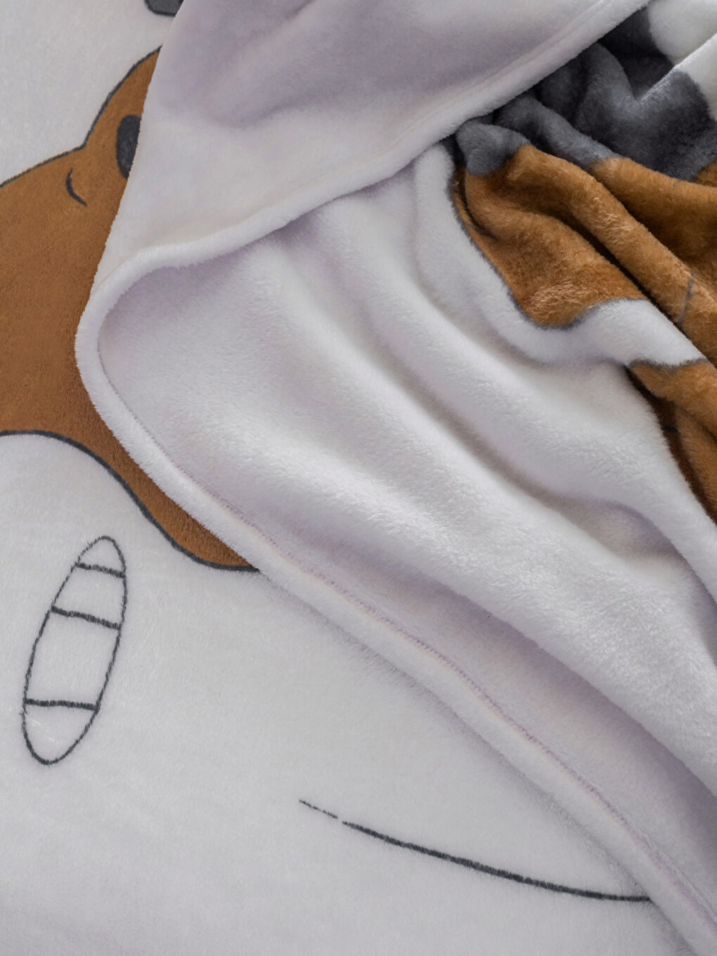 Karışık We Ware Bears Baskılı Tek Kişilik Battaniye 150x200 cm-3