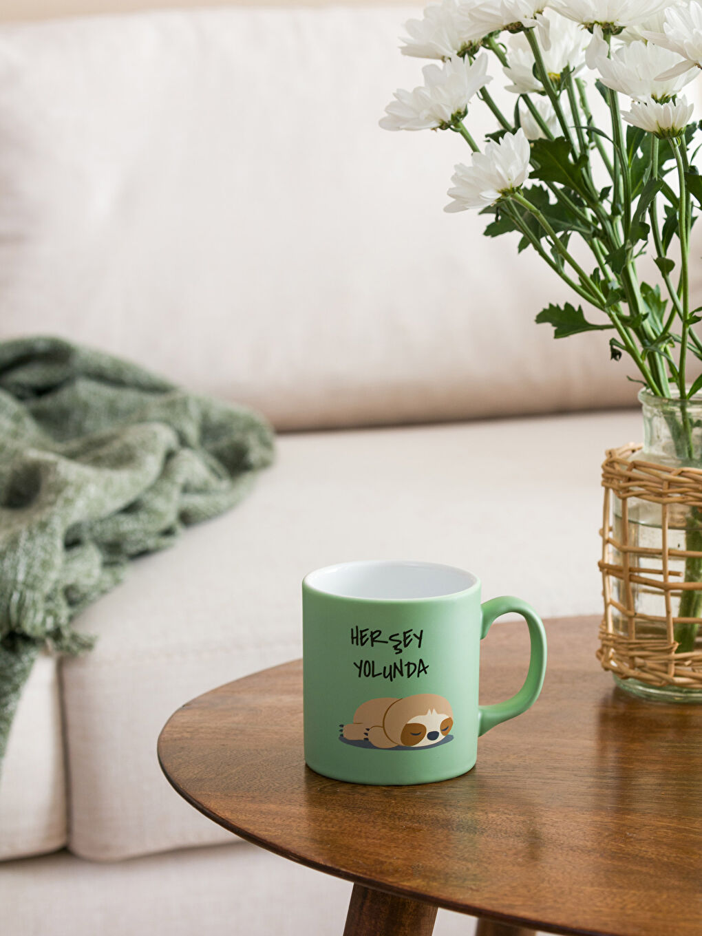 Karışık Baskılı Seramik Kupa 320 ml-1