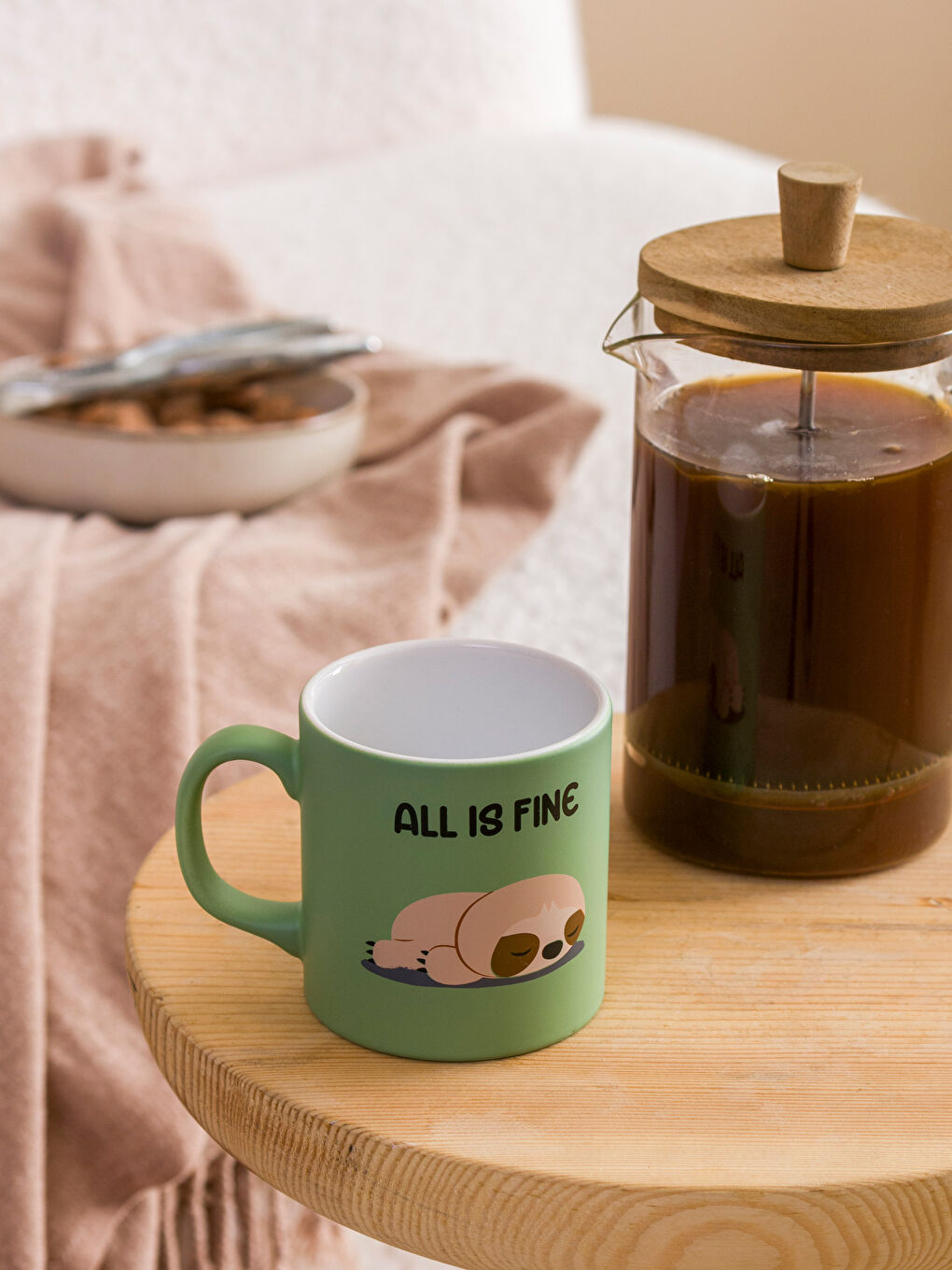 Karışık Baskılı Seramik Kupa 320 ml-1