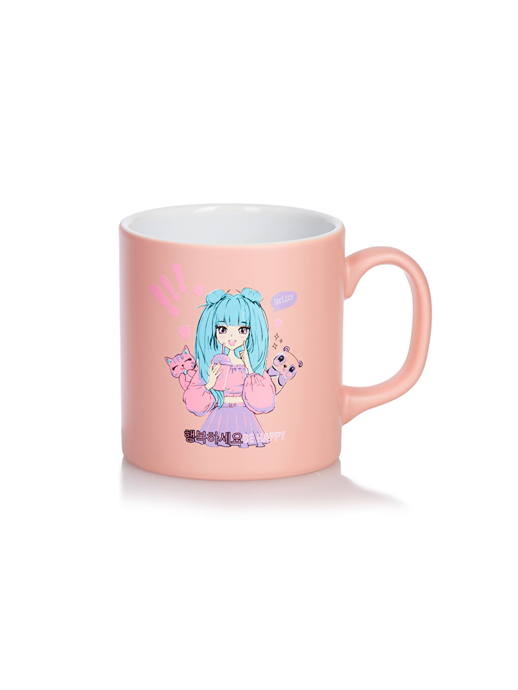 Karışık Anime Baskılı Seramik Kupa 320 ml-4