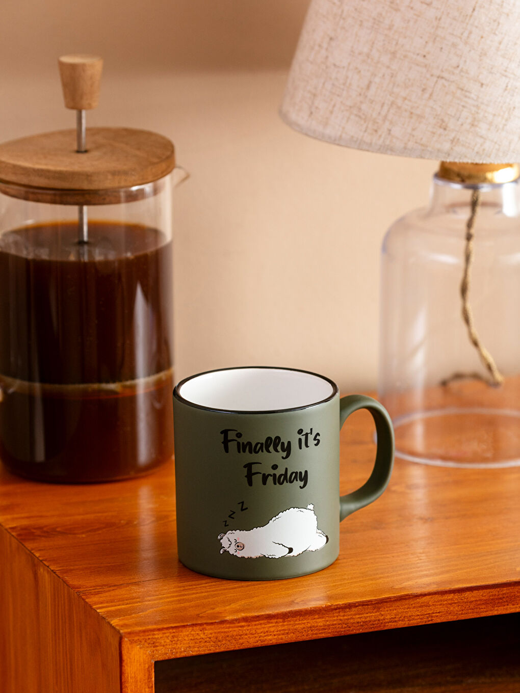 Tasse En Céramique Imprimée 320 Ml