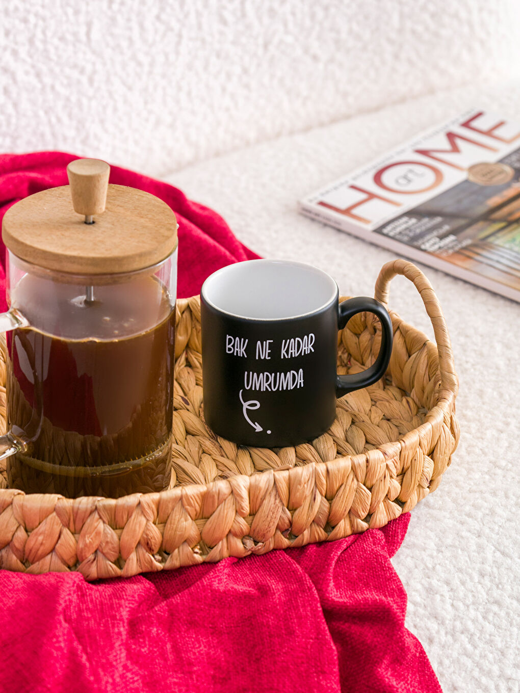 Text Printed Ceramic Mug 320 ml