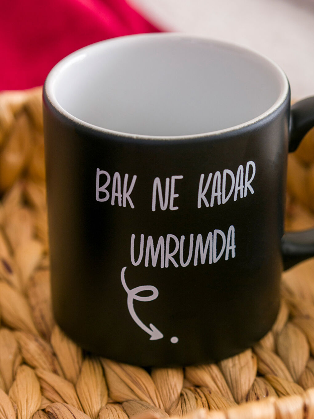 Text Printed Ceramic Mug 320 ml-2