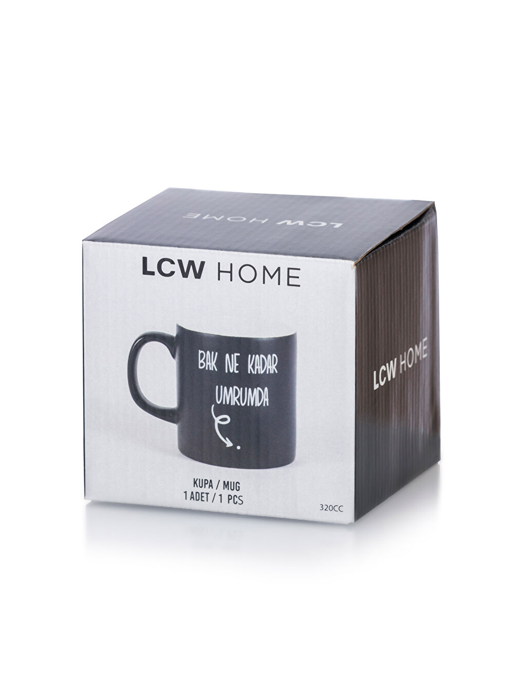 Text Printed Ceramic Mug 320 ml-3