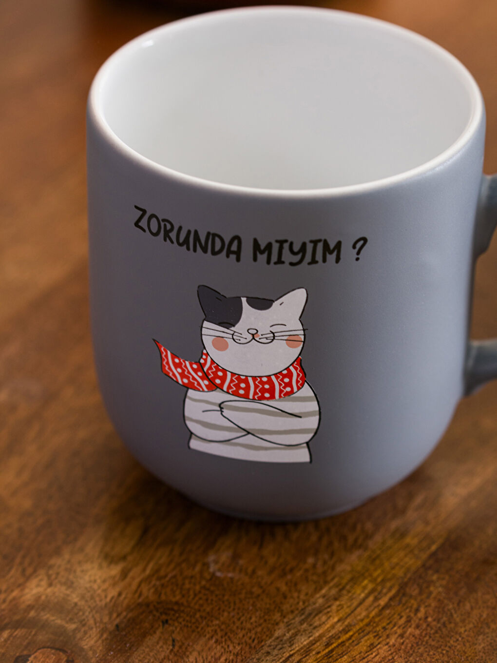 Tasse en Céramique Imprimée Chat 360 Ml-2