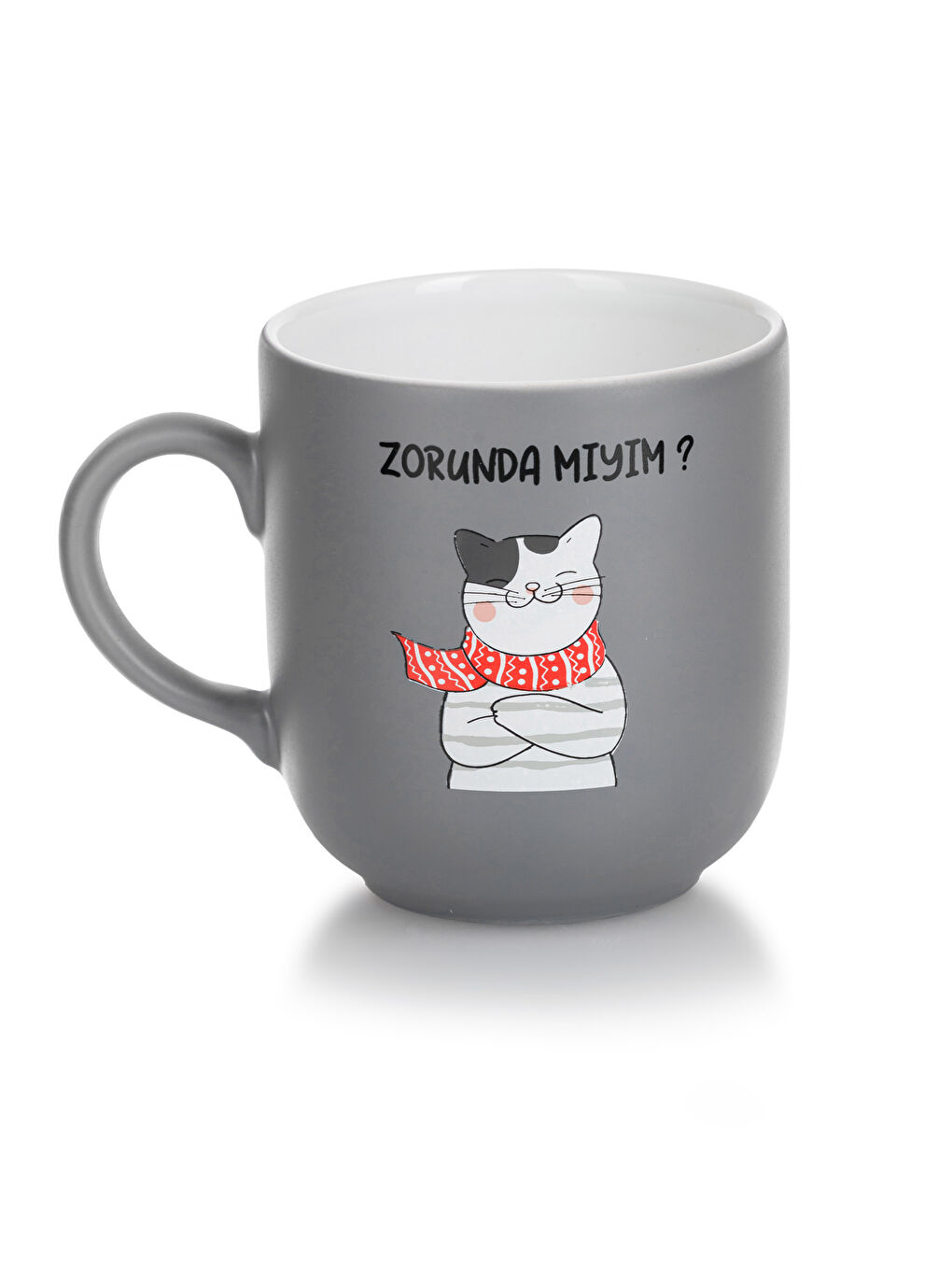 Tasse en Céramique Imprimée Chat 360 Ml-4