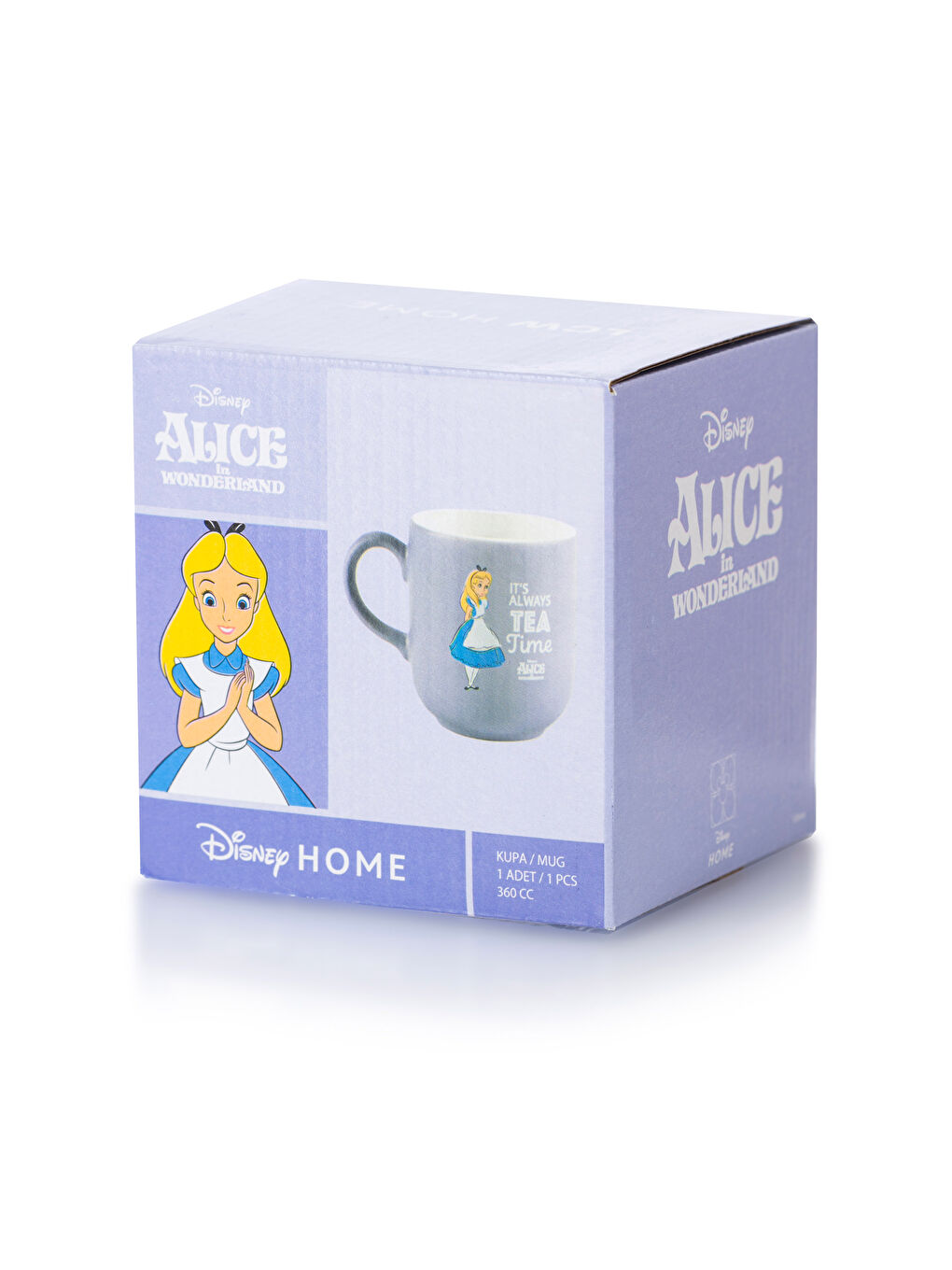 Karışık Alice Baskılı Seramik Kupa 360 ml-3