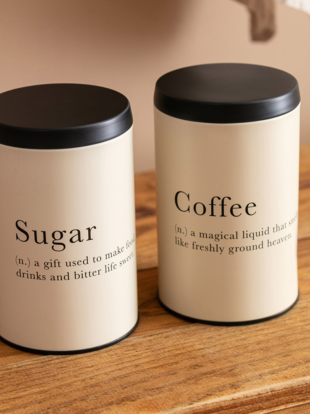 Siyah Metal Saklama Kabı 2'li 800 ml-2