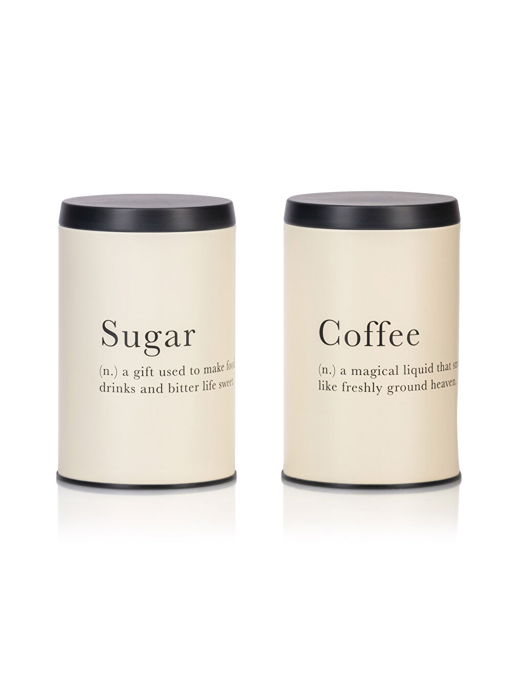 Siyah Metal Saklama Kabı 2'li 800 ml-3