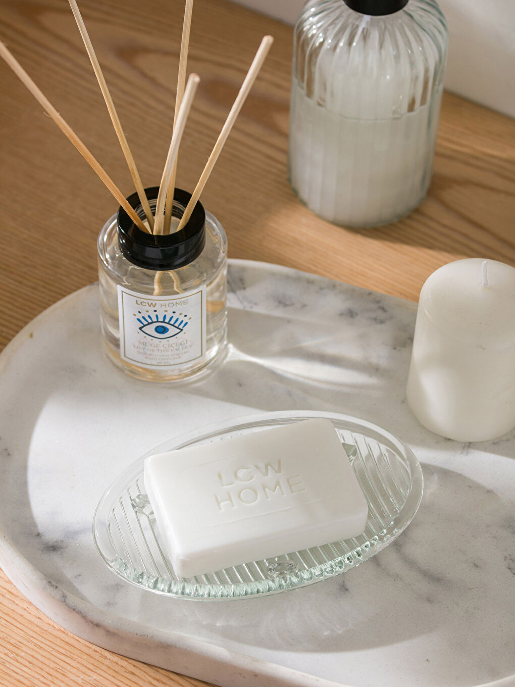 Müge Çiçeği Kokulu Katı Sabun 2'li 100 g-1