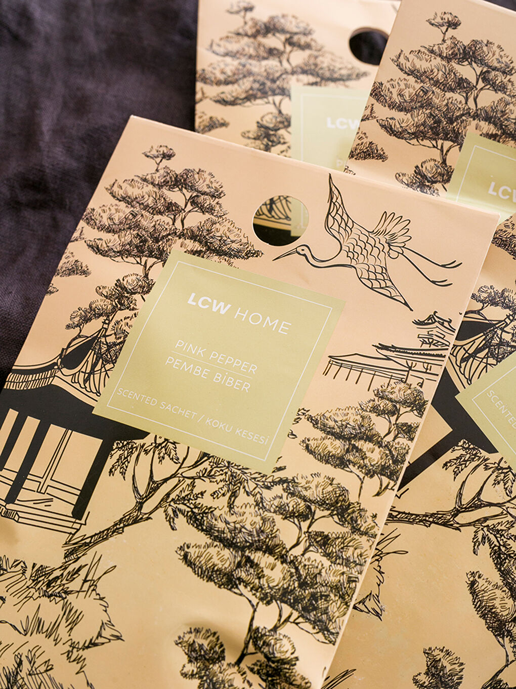 Karışık Pembe Biber Kokulu Koku Kesesi 4'lü-2