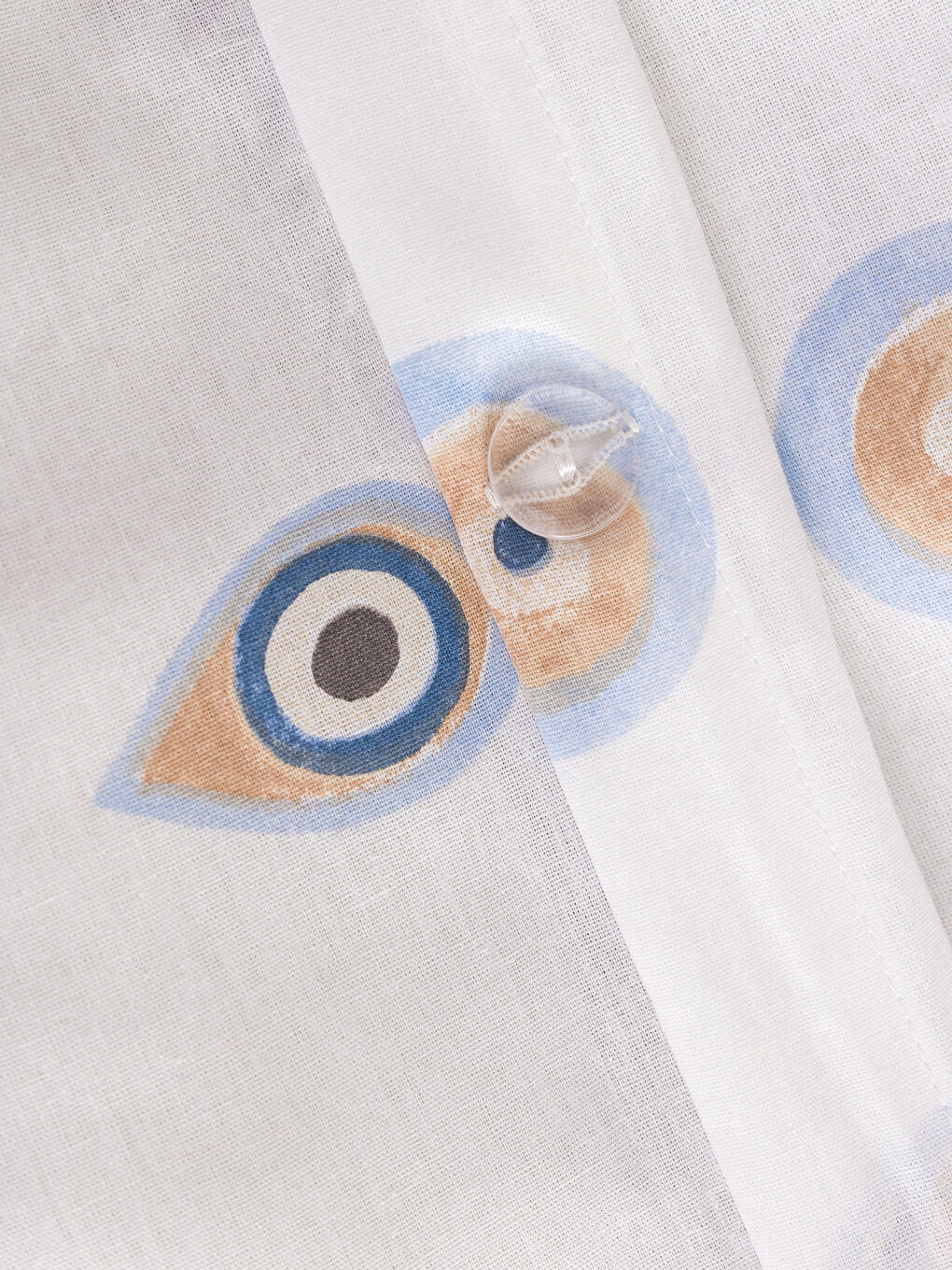 Karışık Göz Baskılı Çift Kişilik Nevresim Seti-5