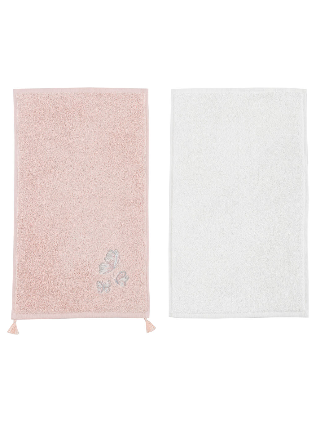 Serviette d'invité brodée 2 pcs 30x50 cm-5