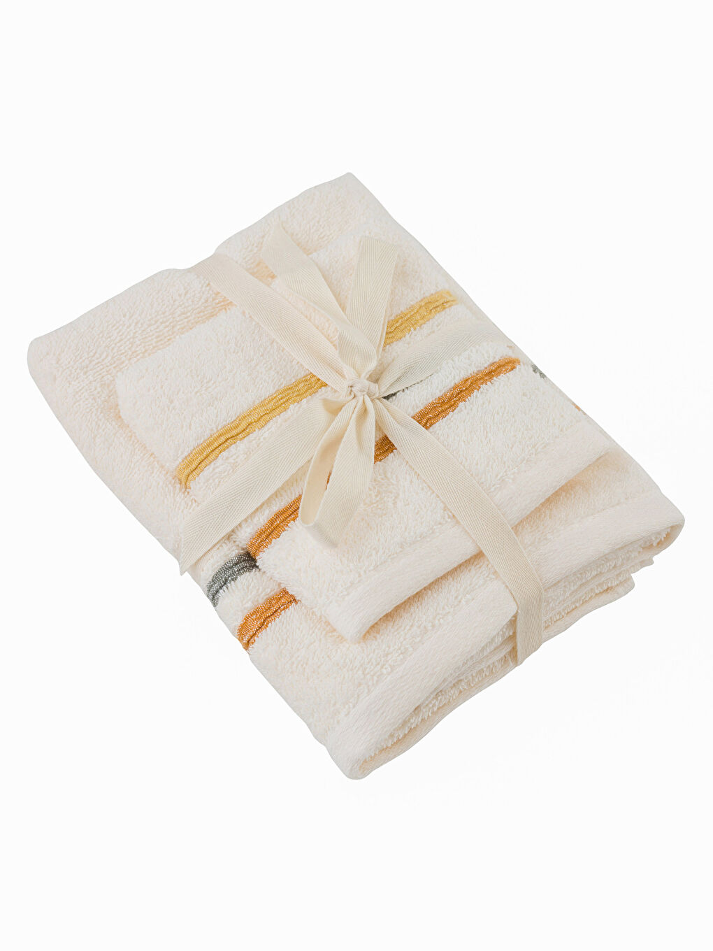 Cotton Embroidered Face Towel 2 Pack 50x80 cm-4