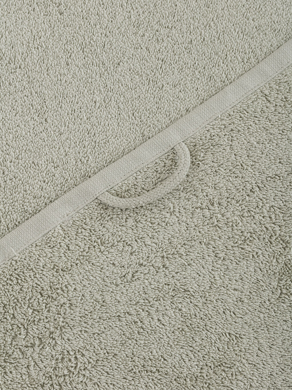 Yeşil Püsküllü Yüz Havlusu 50x80 cm-4