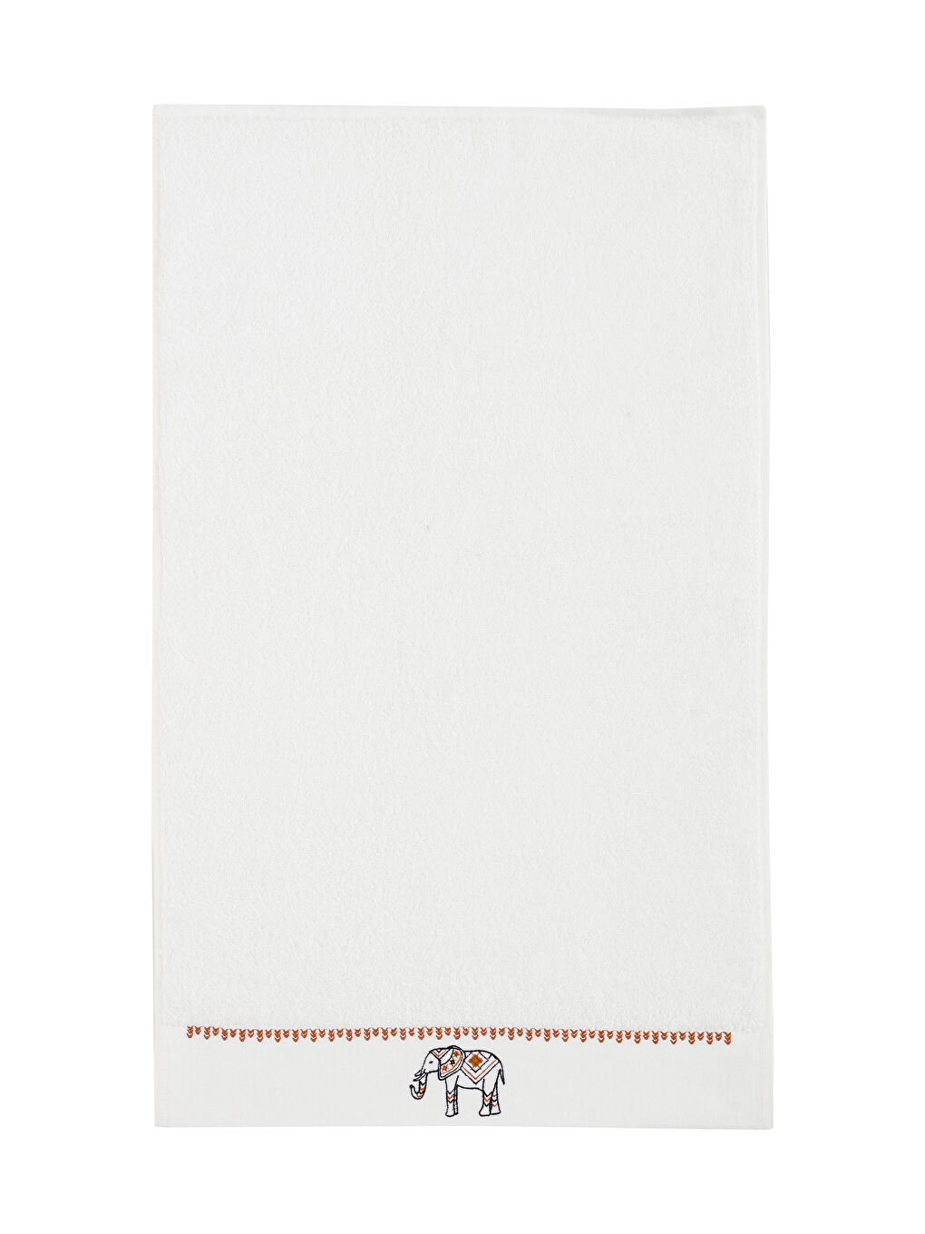 Karışık Fil Nakışlı Yüz Havlusu 50x80 cm-4