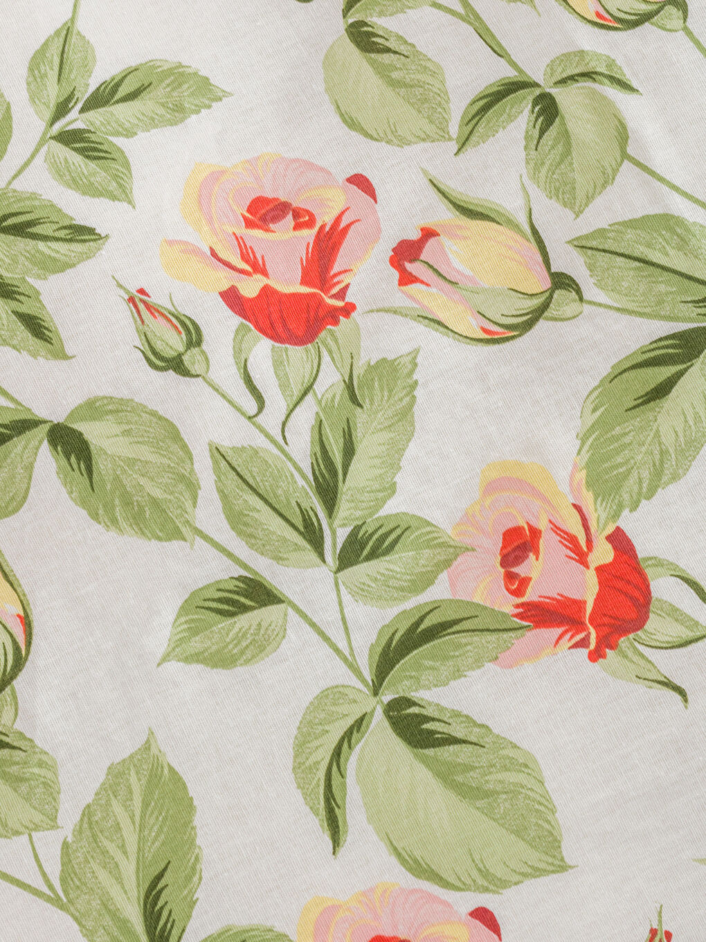 Karışık Çiçek Desenli Çift Kişilik Nevresim Seti-4