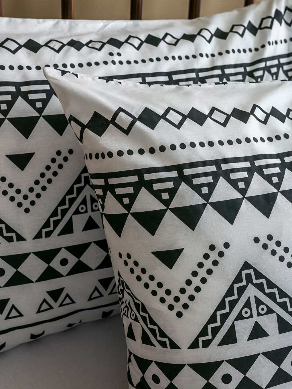 Printed Cotton Double Duvet Cover Set-3