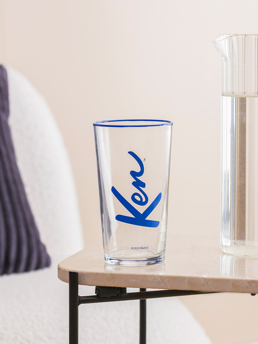 Ken Baskılı Cam Bardak 570 ml-2