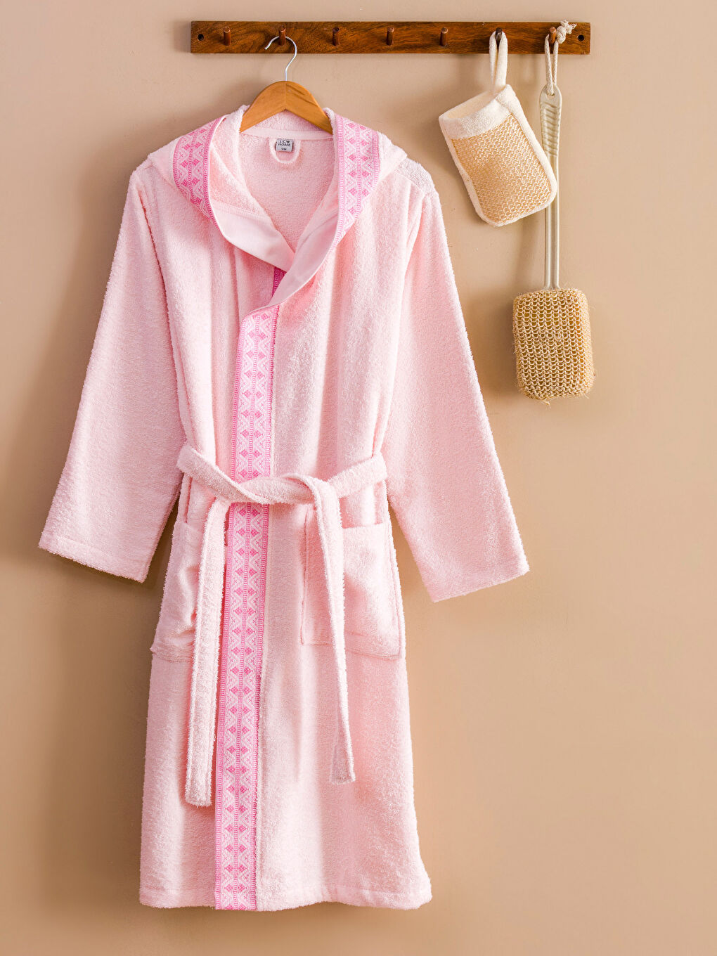 Cotton Women's Bathrobe -W3GK84Z8-CVR