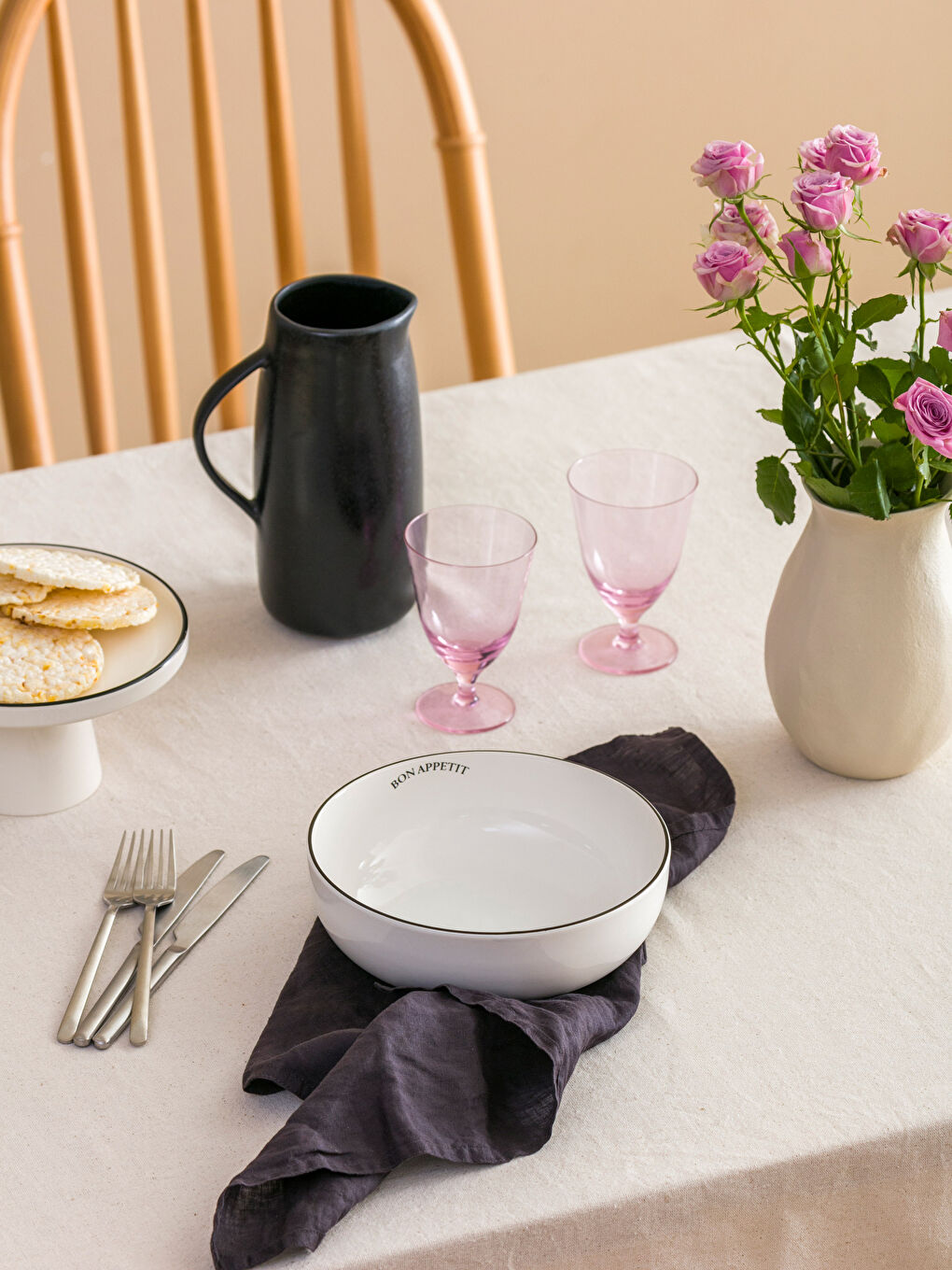 Ceramic Salad Bowl 23 cm