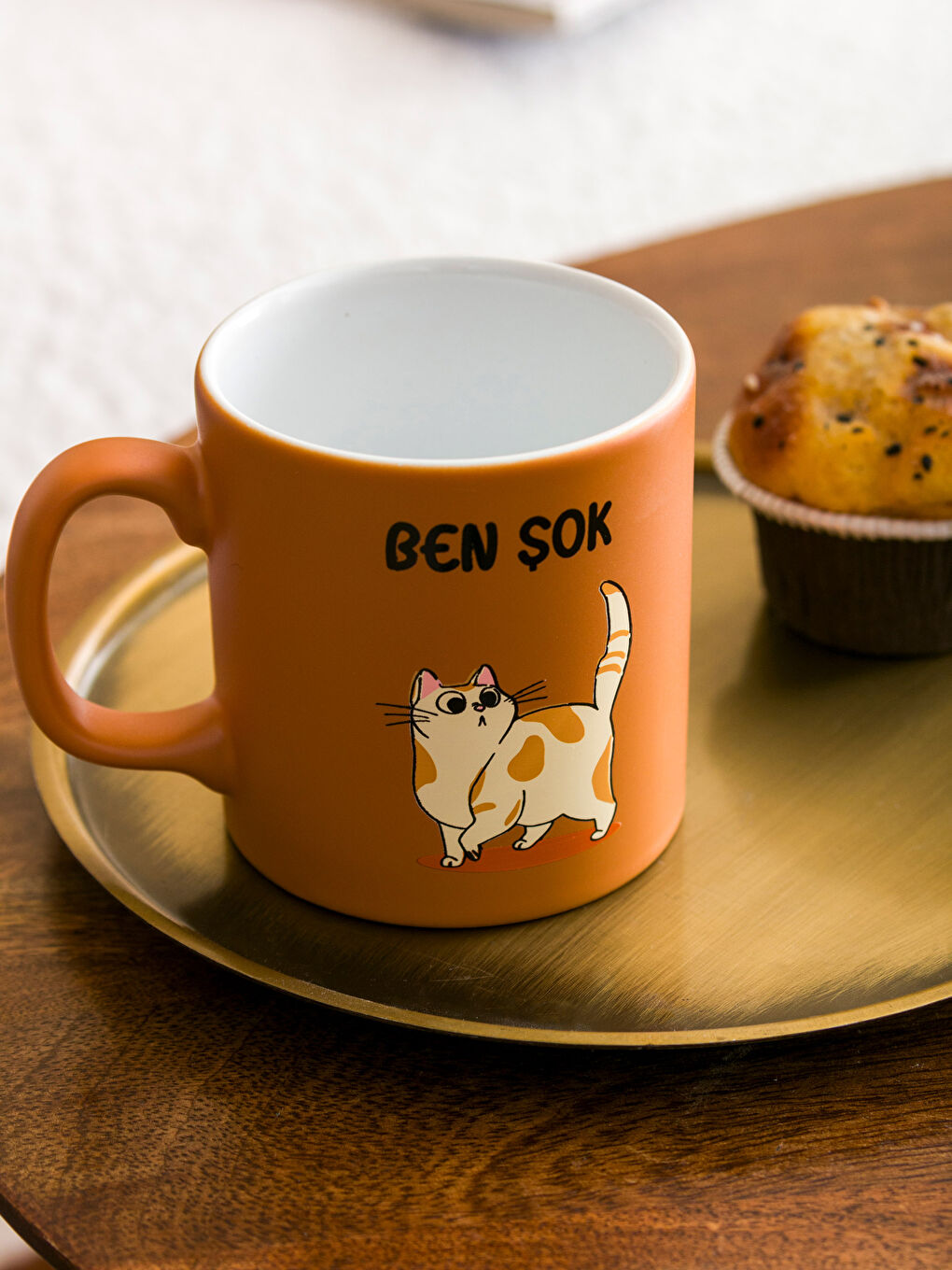 Karışık Kedi Baskılı Seramik Kupa 320 ml-2