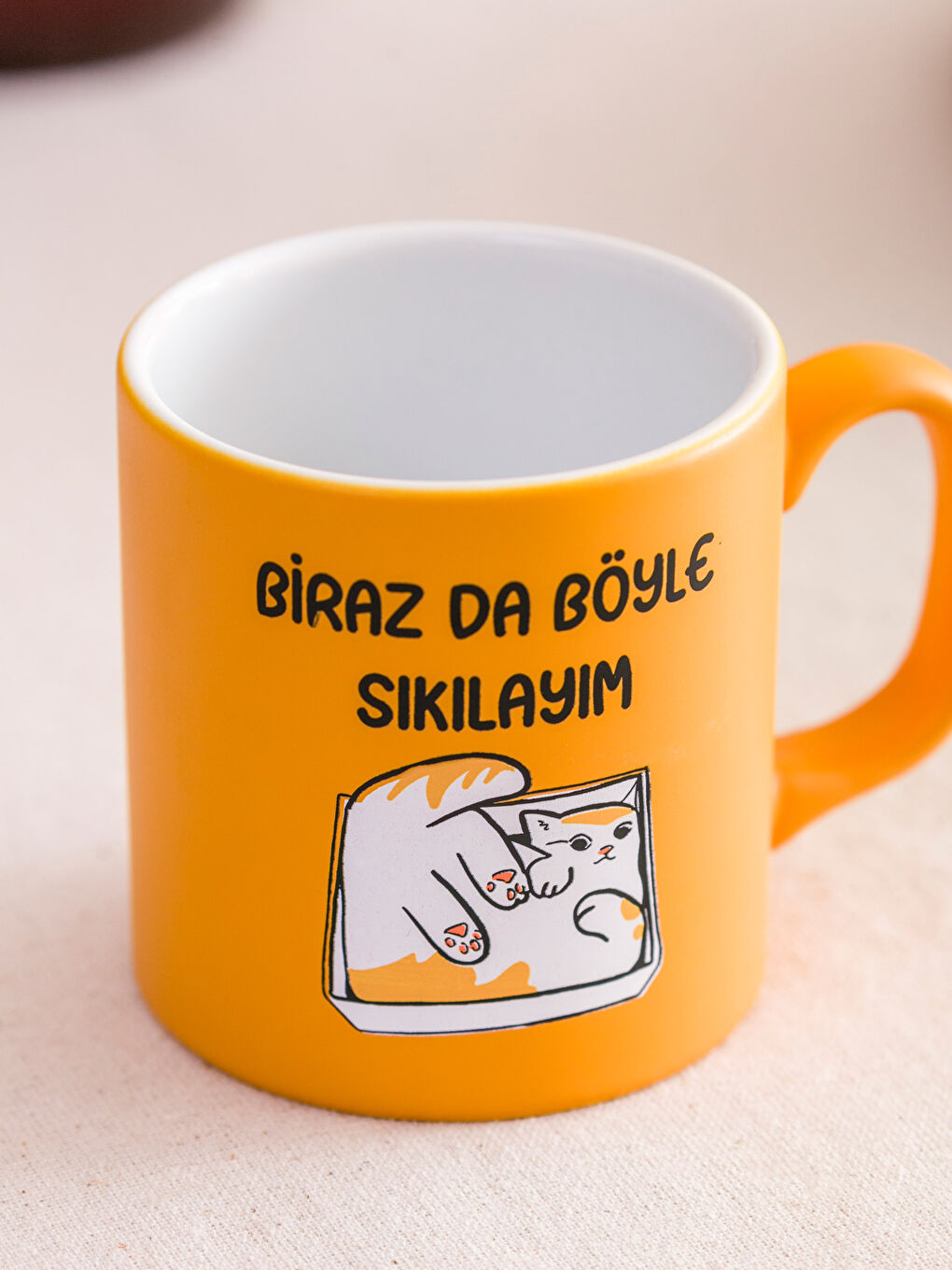 Cat Printed Ceramic Mug 320 ml-2