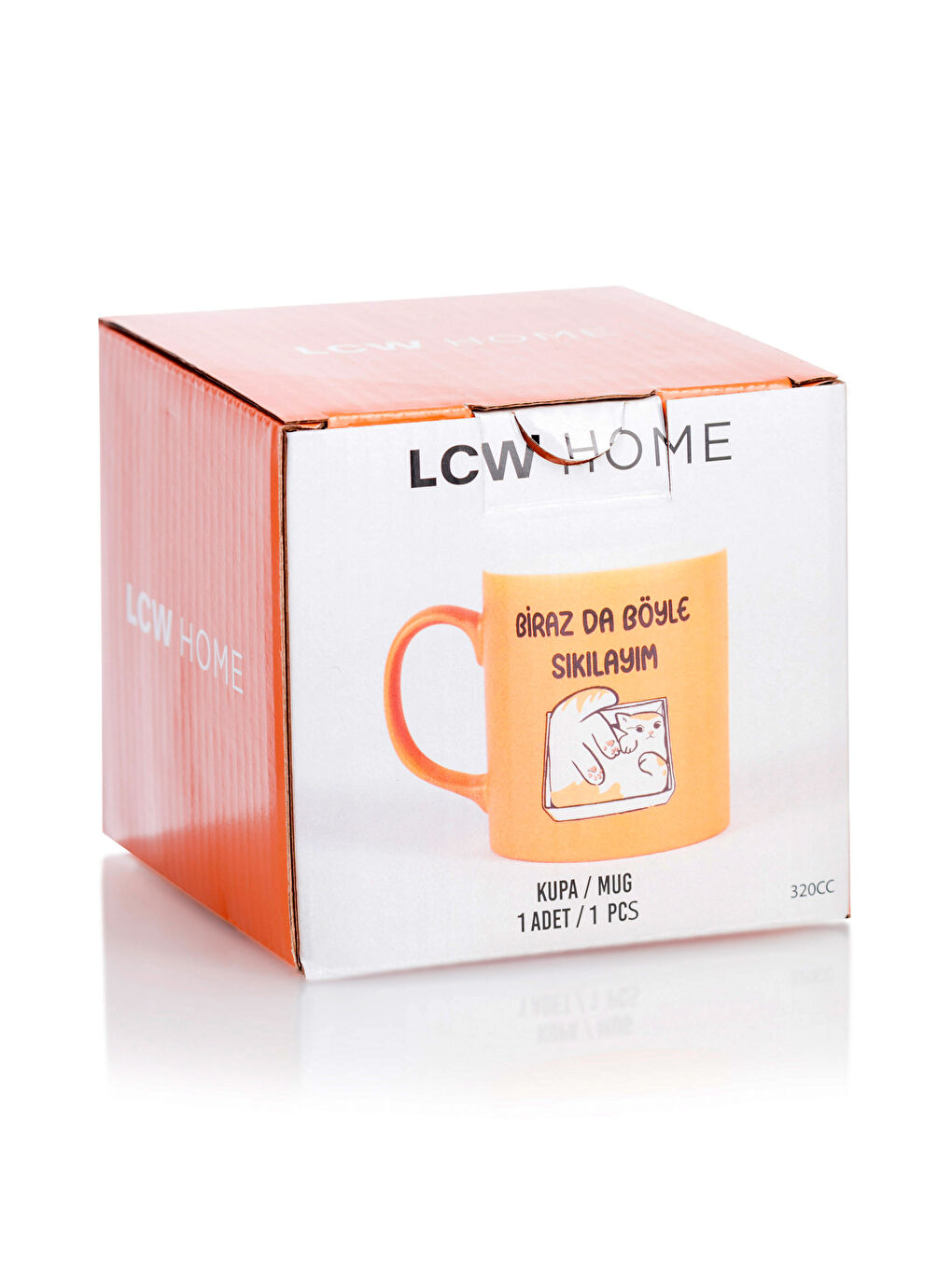 Cat Printed Ceramic Mug 320 ml-3