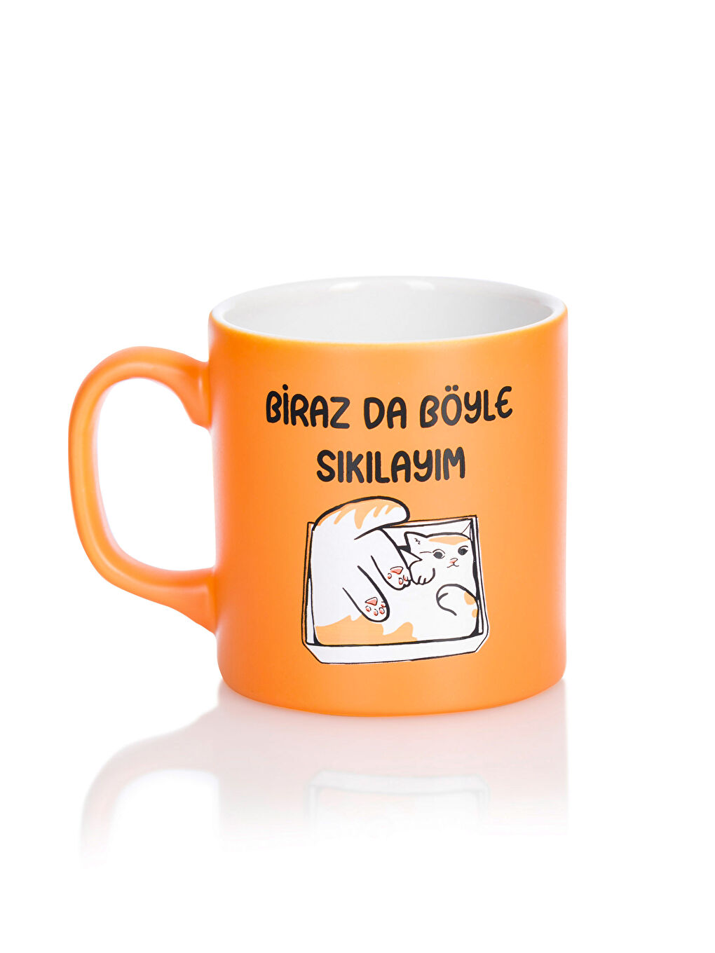 Cat Printed Ceramic Mug 320 ml-4