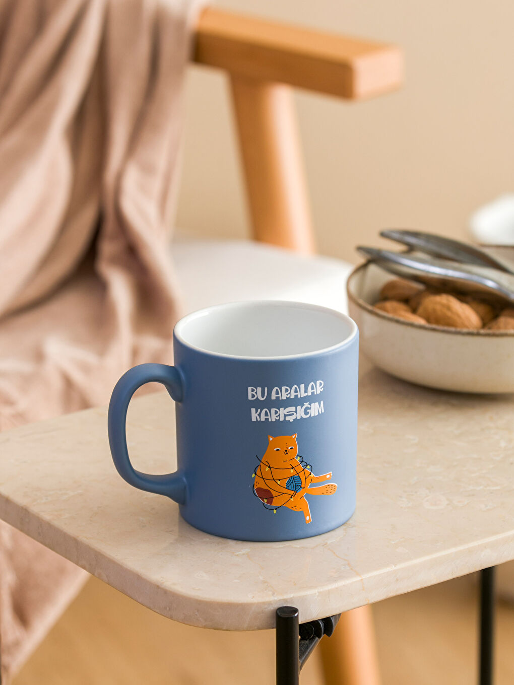 Cat Printed Ceramic Mug 320 ml-1