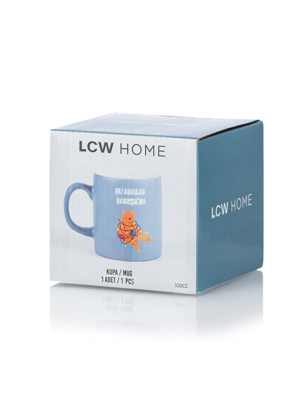 Cat Printed Ceramic Mug 320 ml-3