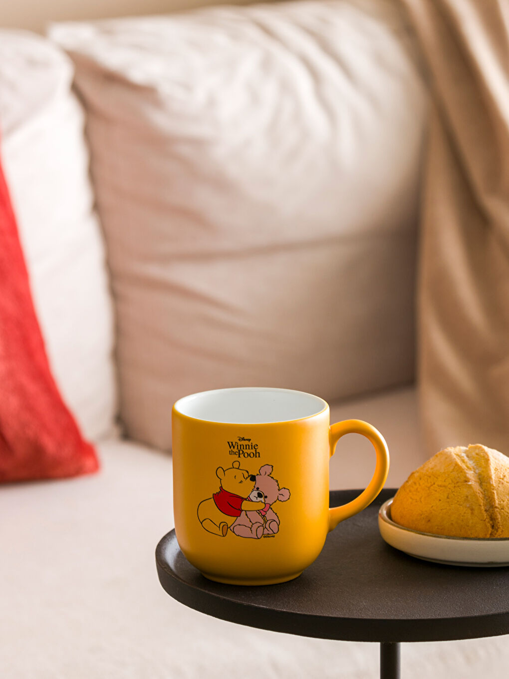 Karışık Winnie the Pooh Baskılı Seramik Kupa 365 ml