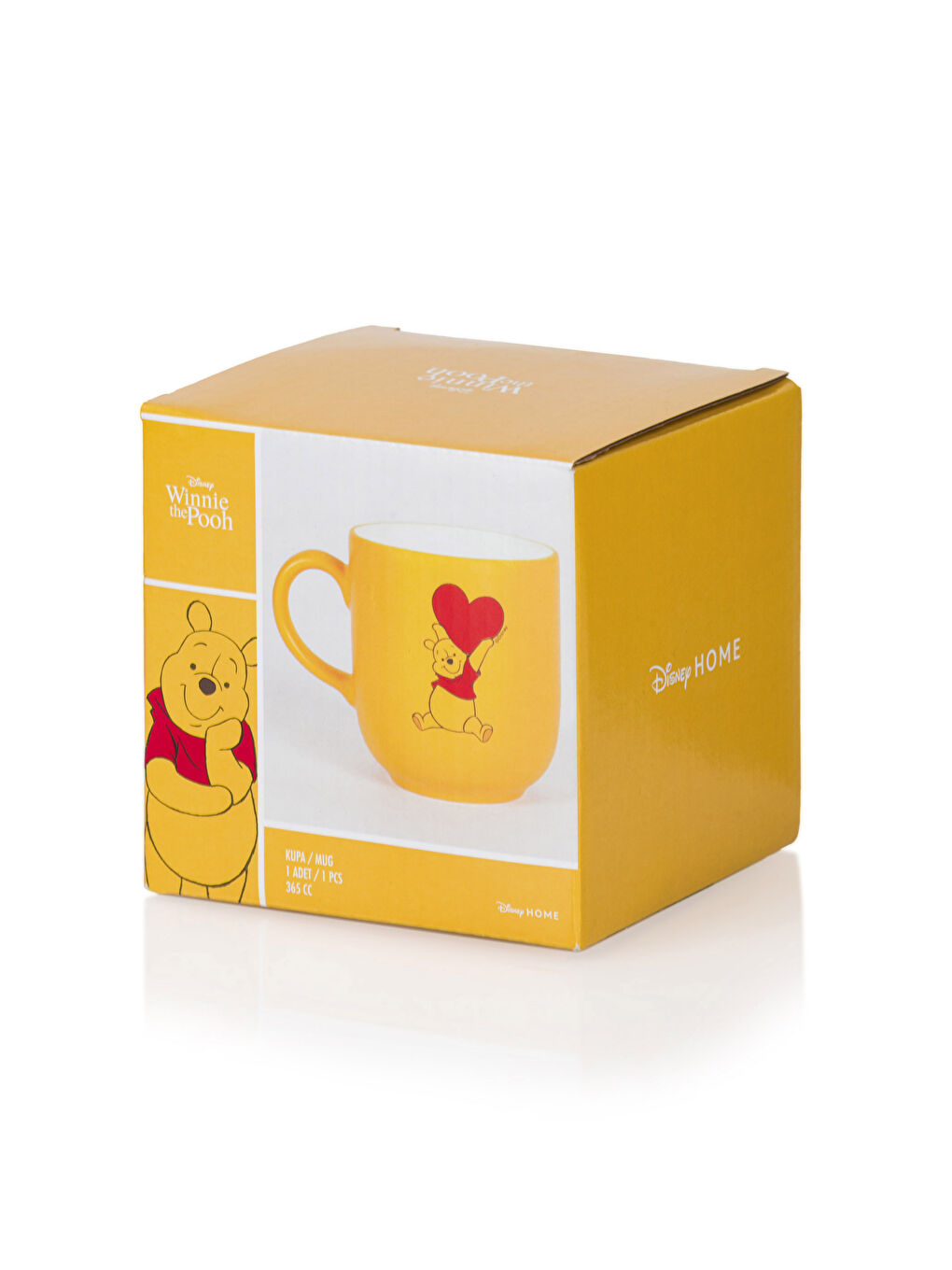 Karışık Winnie the Pooh Baskılı Seramik Kupa 365 ml-3