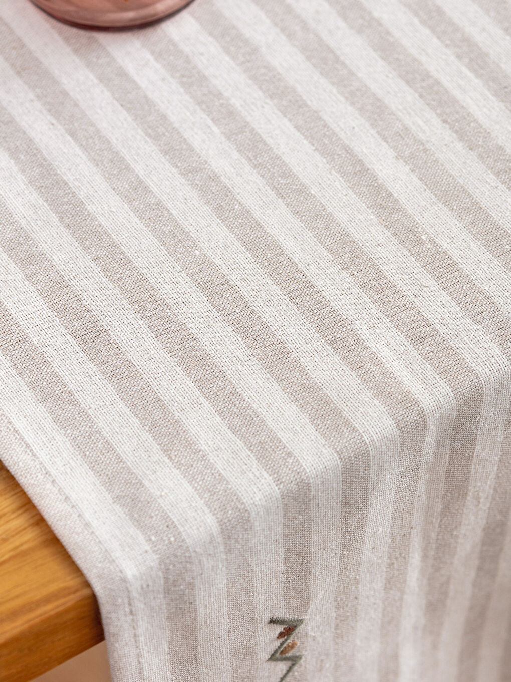 Karışık Baskılı Püsküllü Runner 45x150 cm-3