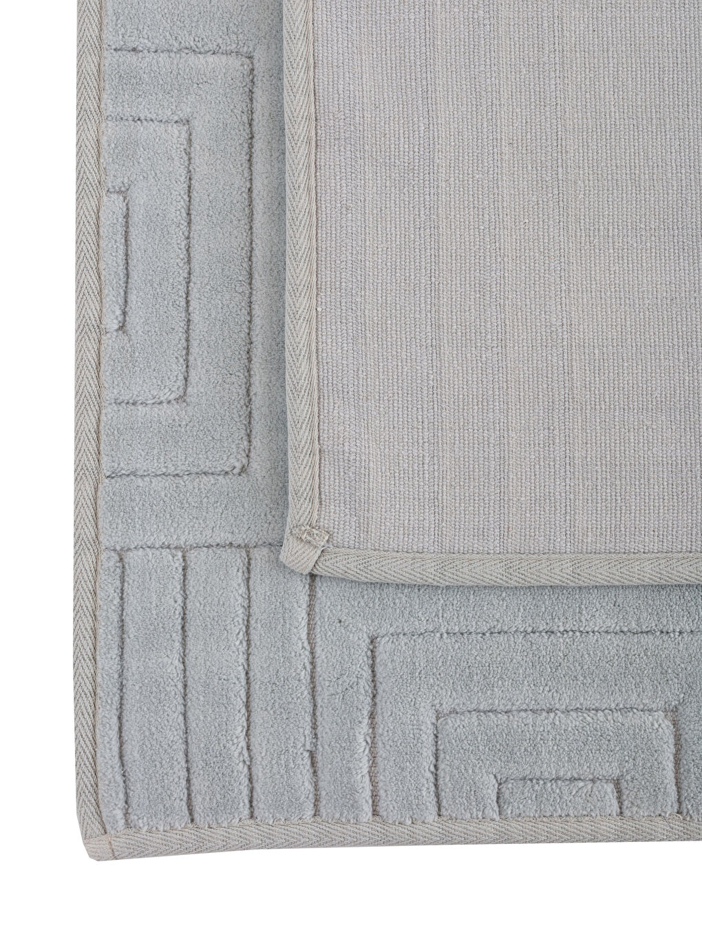 Line Patterned Bath Mat 2 Pack-3