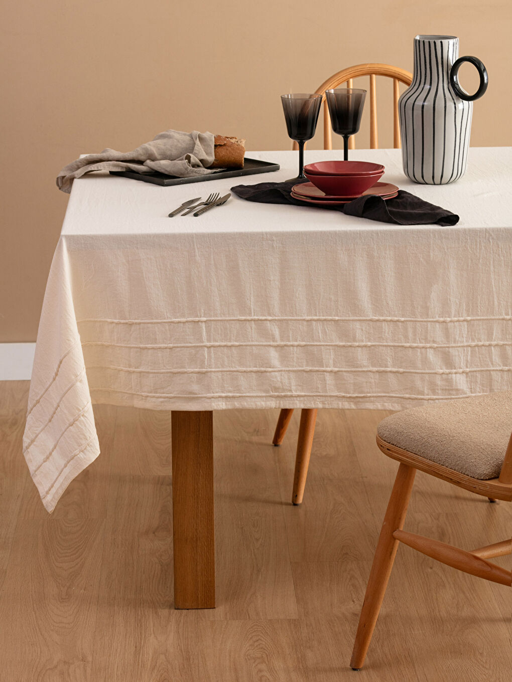 LCW HOME Stoljnjak sa linijama150x200 cm -W3GQ04Z8-RYS