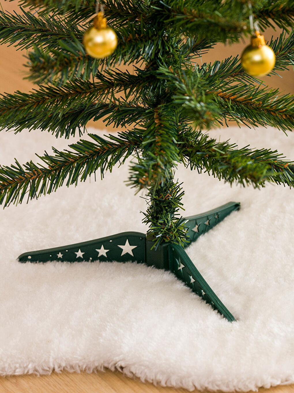 Yeşil Yılbaşı Temalı Dekoratif Çam Ağacı 90 cm-2