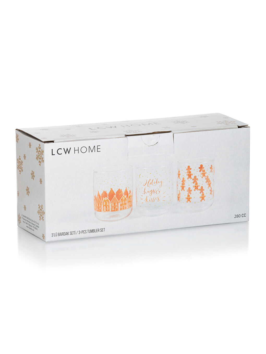 Printed Glass Set 3-pack 280 ml-3