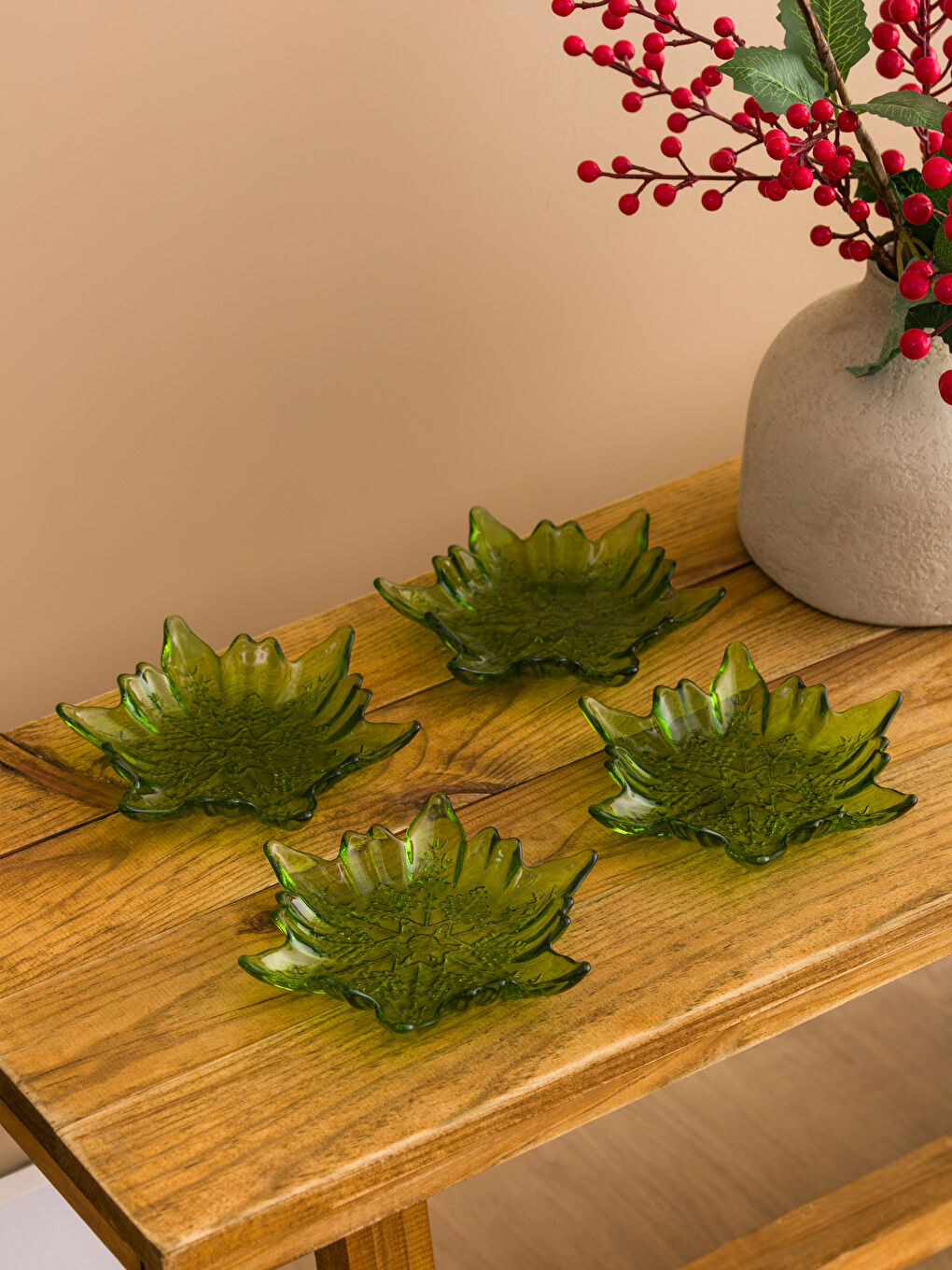 Bol pentru gustări fulg de zăpadă 4 bucăți 15 cm-1