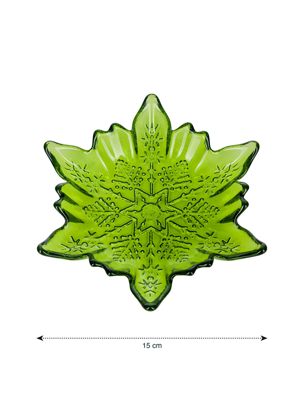 Bol pentru gustări fulg de zăpadă 4 bucăți 15 cm-3