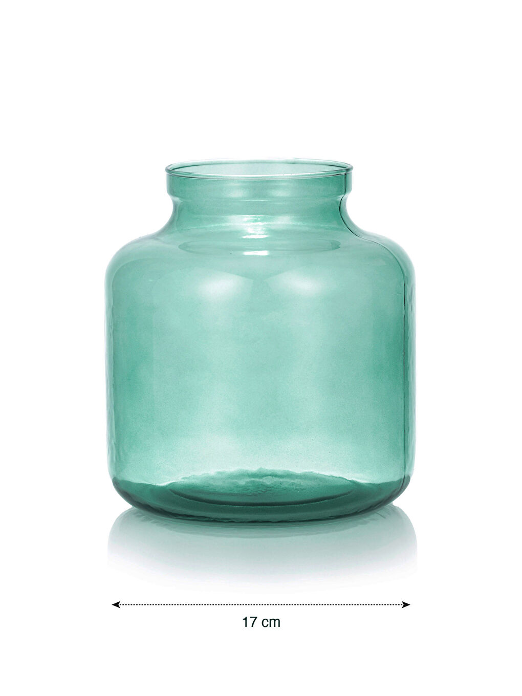 Vase Décoratif en Verre 10x19 Cm-4
