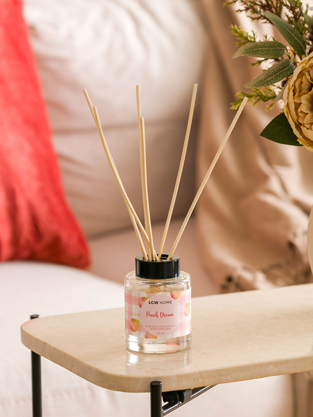 Peach Scented Reed Room Fragrance 100 ml