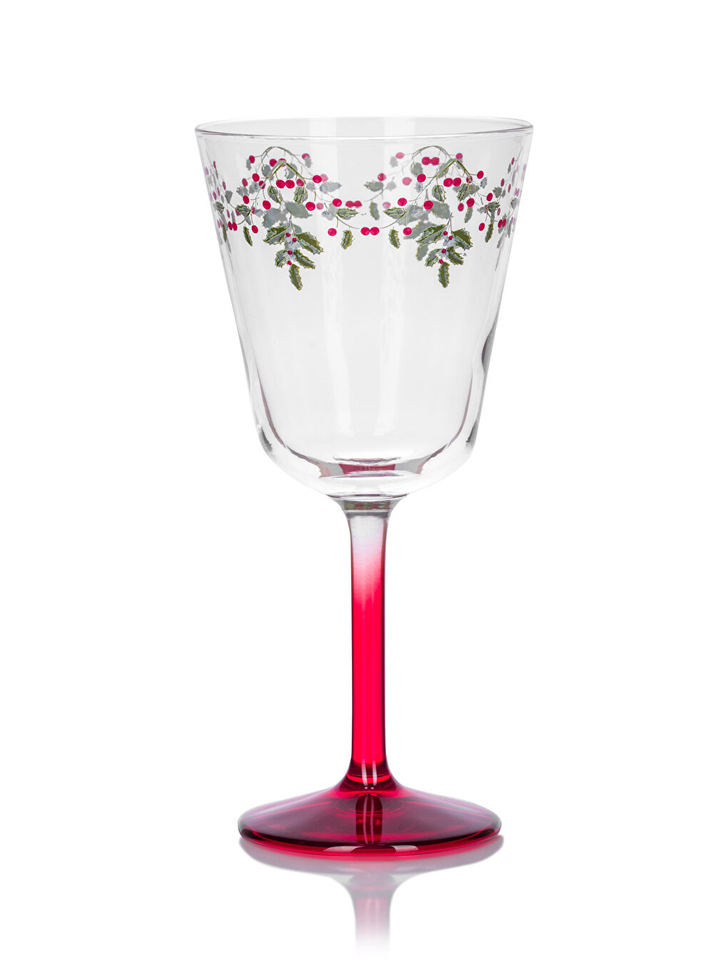 Karışık Çiçek Desenli Cam Su Bardağı 2'li 280 ml-4