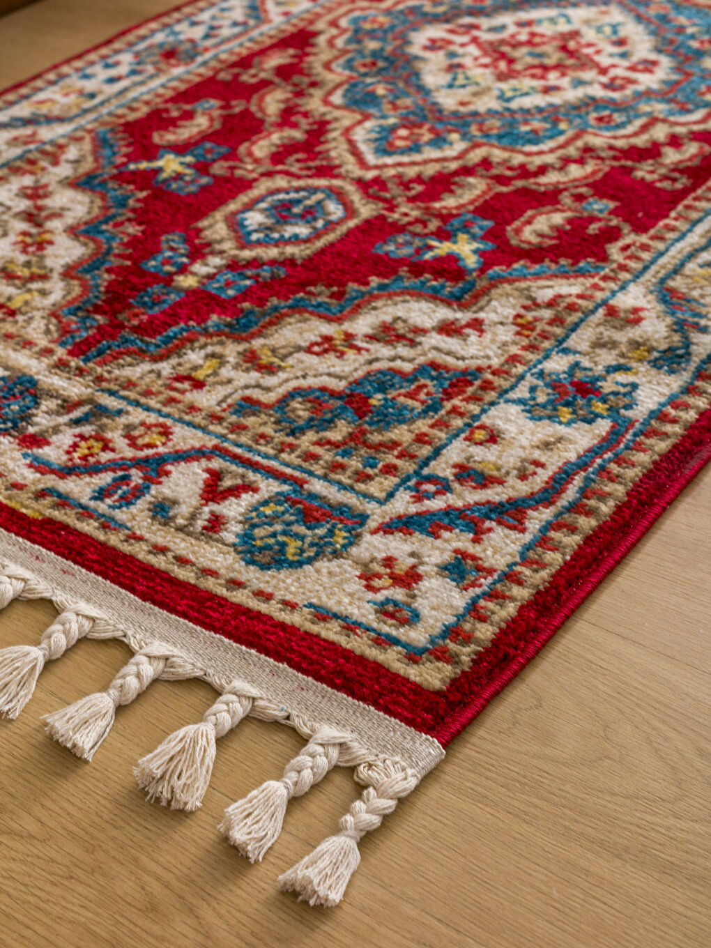 Karışık Etnik Desenli Halı 80x150 cm-1