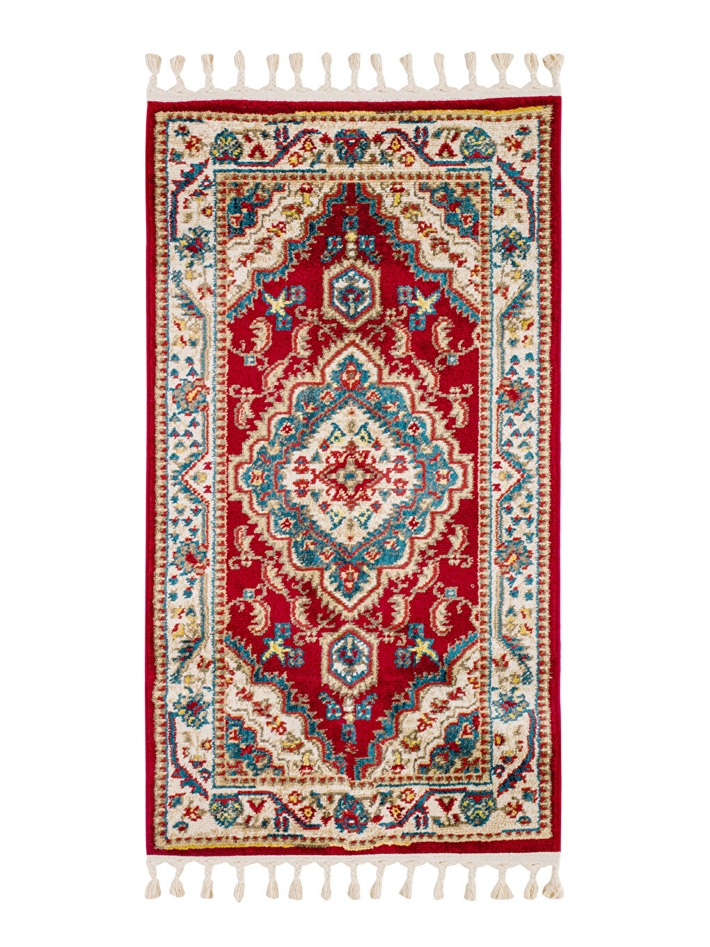 Karışık Etnik Desenli Halı 80x150 cm-4