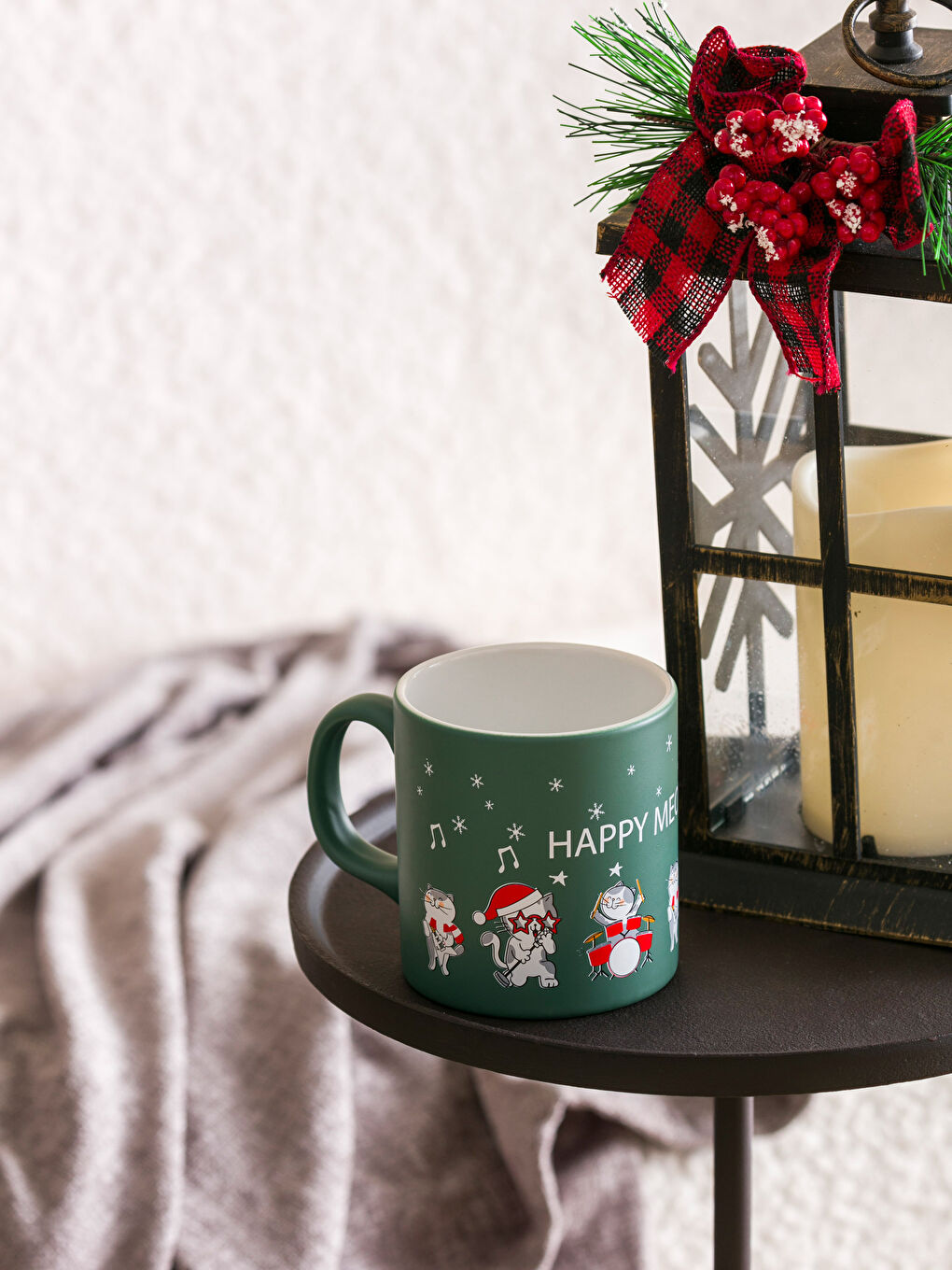 LCW HOME New Year Themed Ceramic Mug 320 Ml -W3GV62Z8-F9C