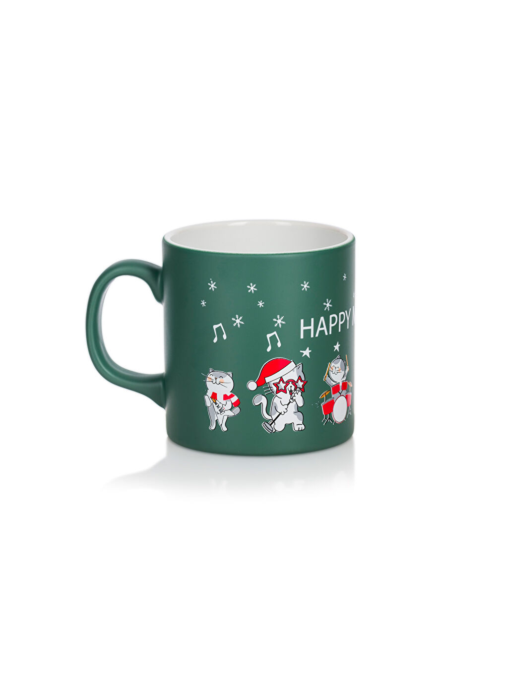 LCW HOME New Year Themed Ceramic Mug 320 Ml -W3GV62Z8-F9C
