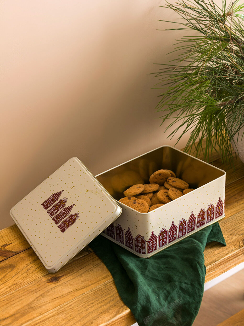 Metal Saklama Kabı 22x10 cm