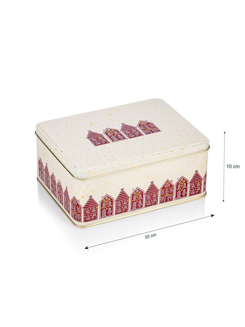 Metal Saklama Kabı 22x10 cm-4