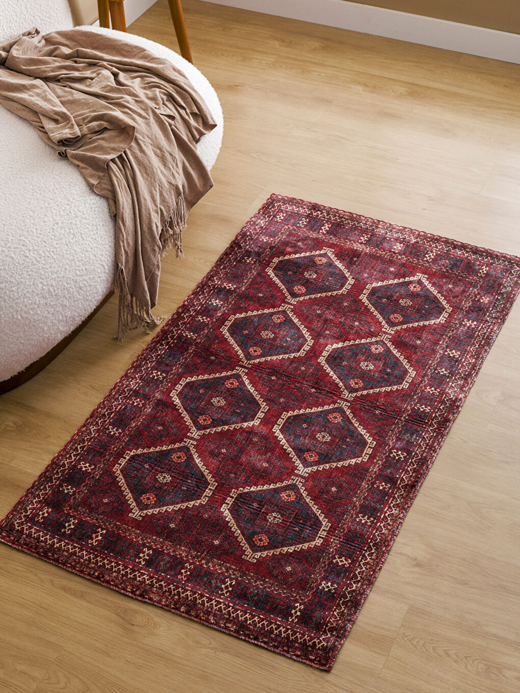 LCW HOME Ethnic Patterned Carpet 80x150 cm -W3H435Z8-F9C